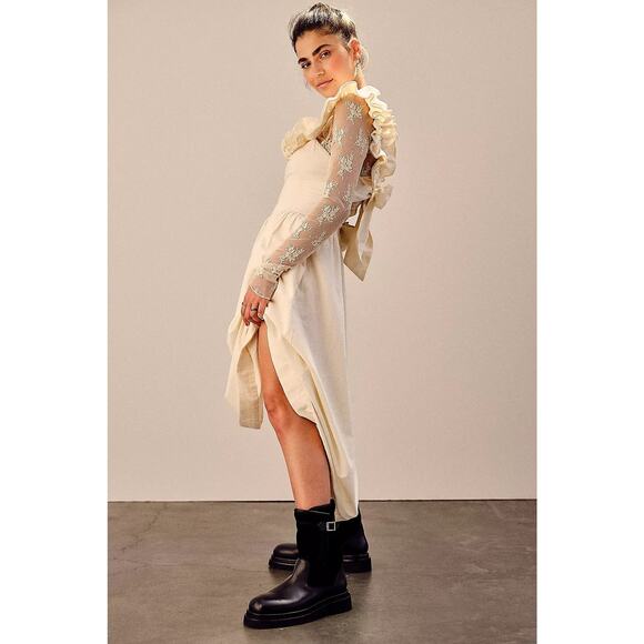 Free People Double Up Moto Suede Leather Boots - US 6 / EU 36 - Picture 1 of 7